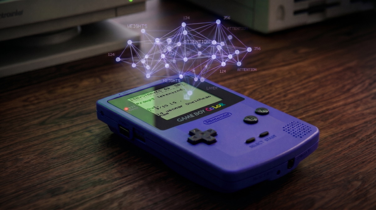 TinyStories sur Game Boy Color - Le LLM le plus lent du monde