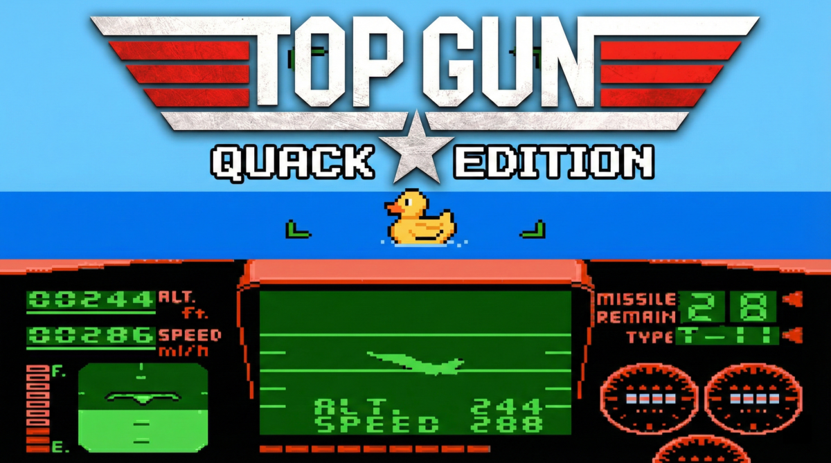 Top Gun NES - Le mystère de l'atterrissage sur porte-avions enfin résolu
