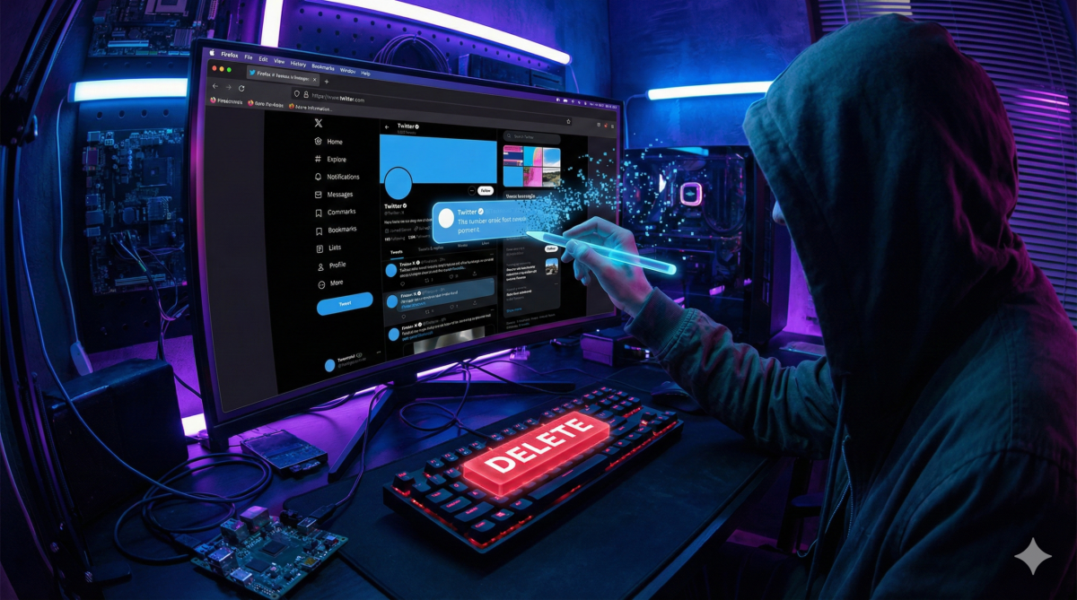 Twitter Deleter - L'extension Firefox qui efface vos tweets automatiquement