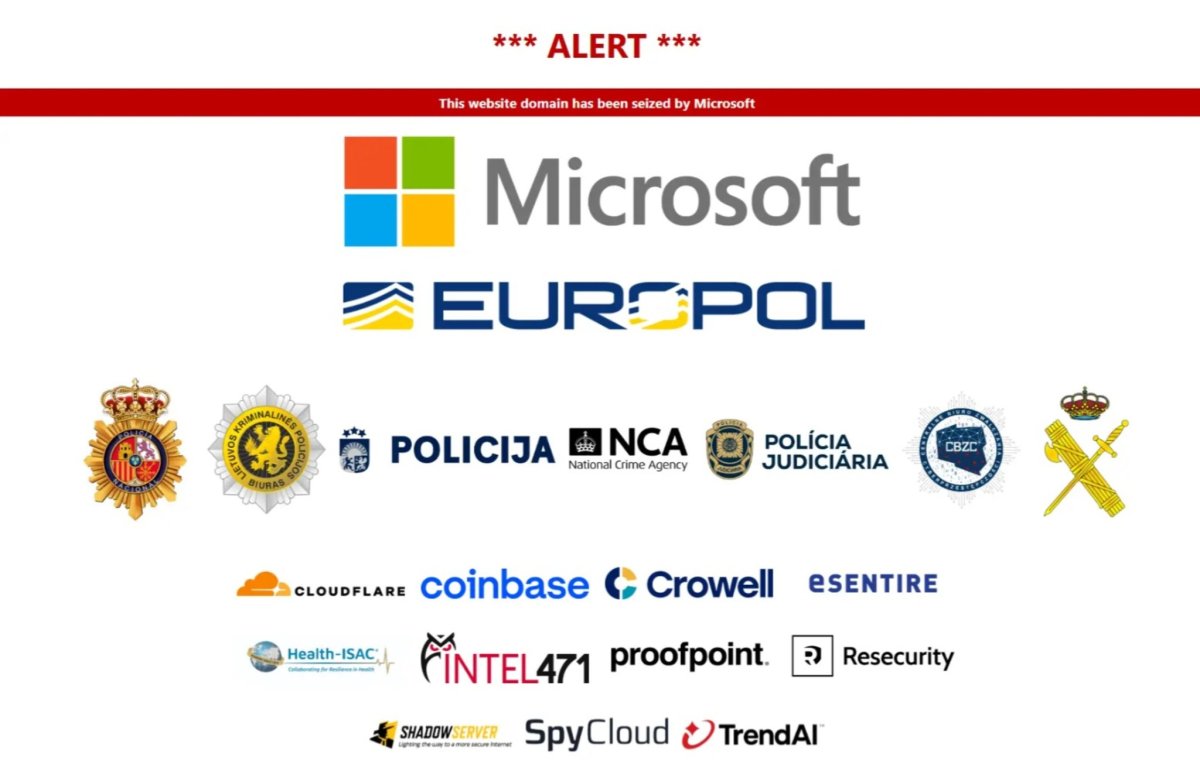 Tycoon 2FA, plateforme géante du cybercrime, vient d'être terrassée mercredi par Microsoft et Europol