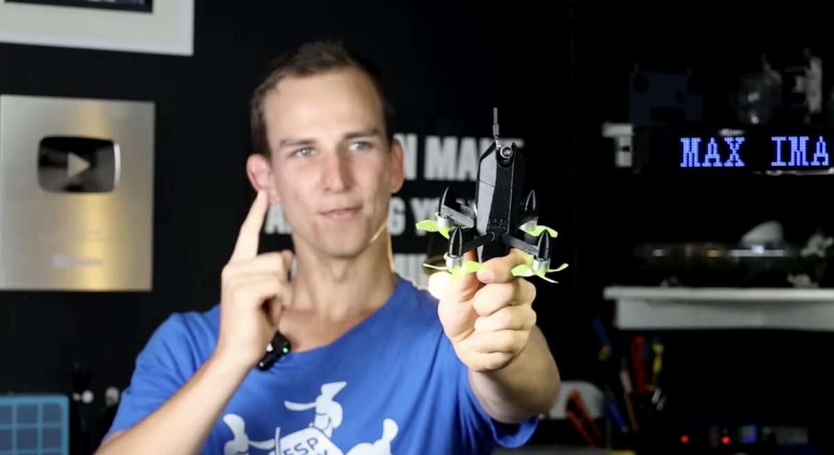 Un drone imprimé en 3D qui file à 108 km/h grâce à un ESP32