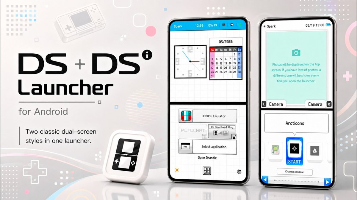 Un launcher Android recrée la Nintendo DS sur votre téléphone, PictoChat inclus