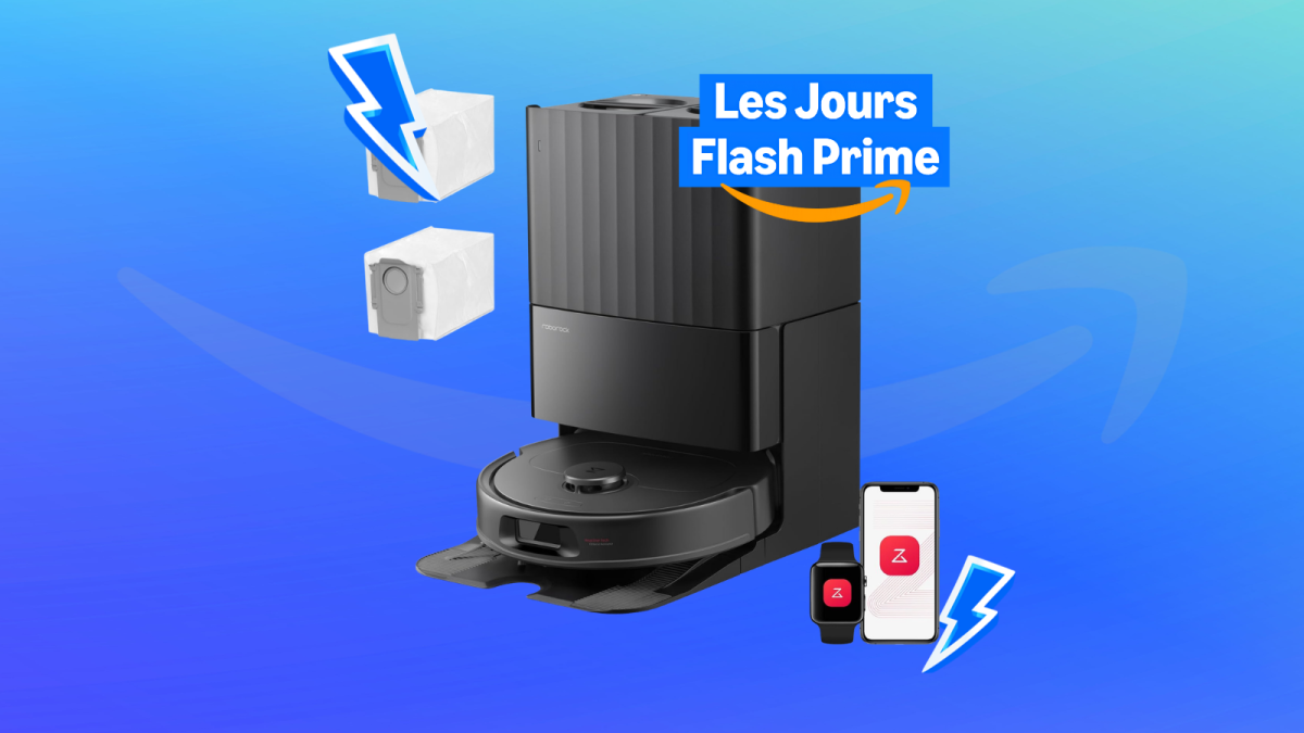 Une semaine avant les Jours Flash Prime, le Roborock Qrevo S Pro Set descend sous les 380€