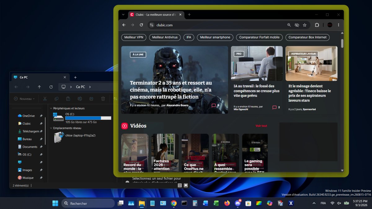 Fenêtres épinglées sur Windows 11 : boostez votre productivité web