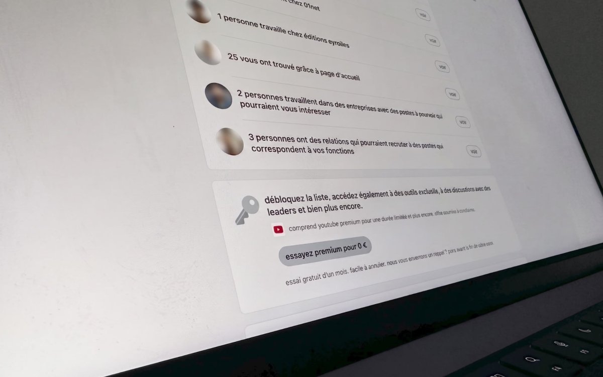 Vos visiteurs LinkedIn verrouillés derrière Premium : noyb y voit une violation du RGPD