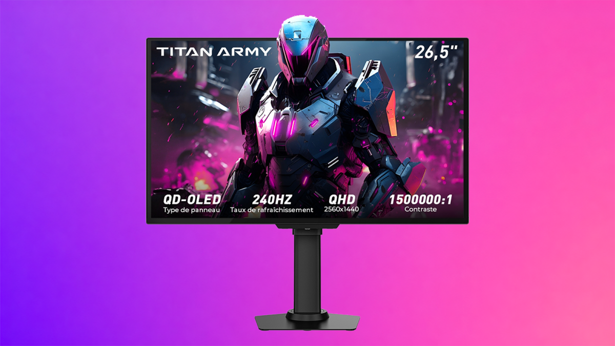 Vous rêvez d'un écran QD-OLED ou Ultra-Wide pour jouer ? Cette offre Titan Army mérite un détour