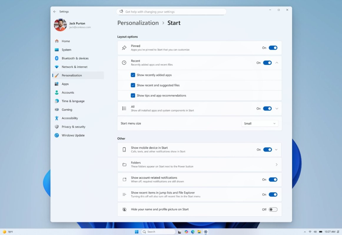 Windows 11 : le menu Démarrer repensé pour les pros du digital