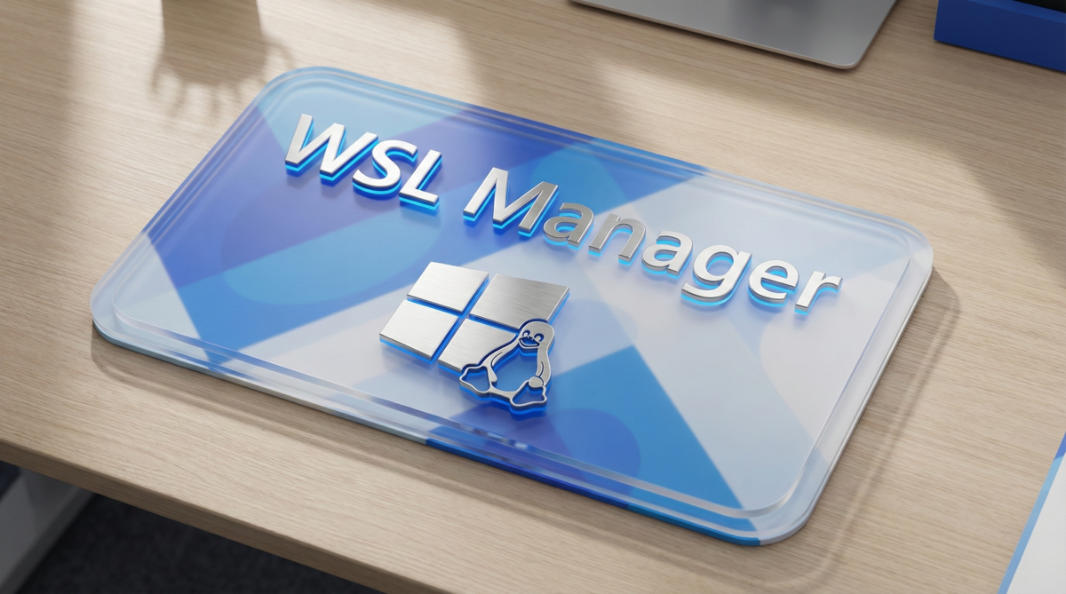WSL Manager – Gérez vos distributions Linux sous Windows sans toucher au terminal
