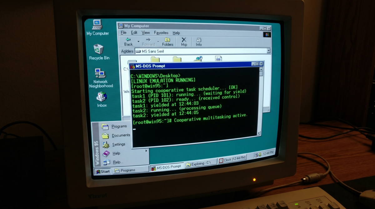 WSL9x - Un Linux qui tourne dans un Windows 95