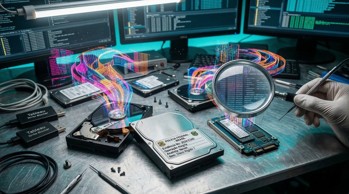 IPED - Fouiller un disque dur comme la police