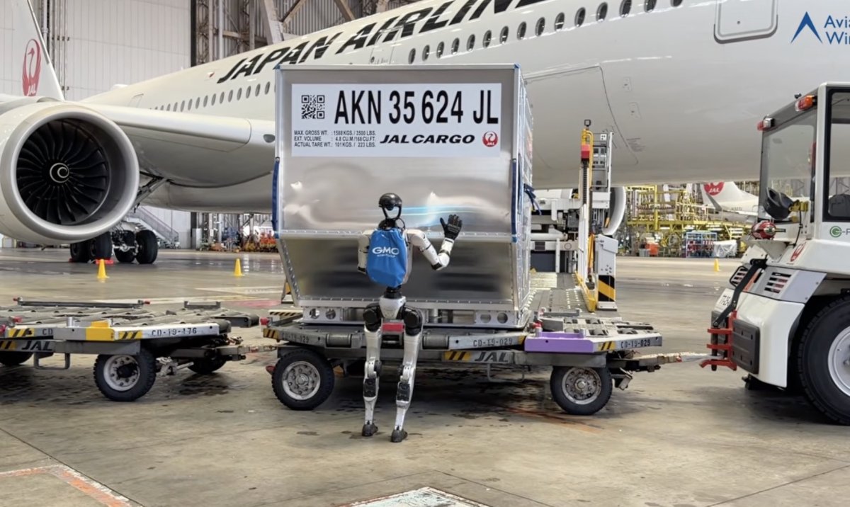 Japan Airlines teste des robots humanoïdes pour charger les bagages