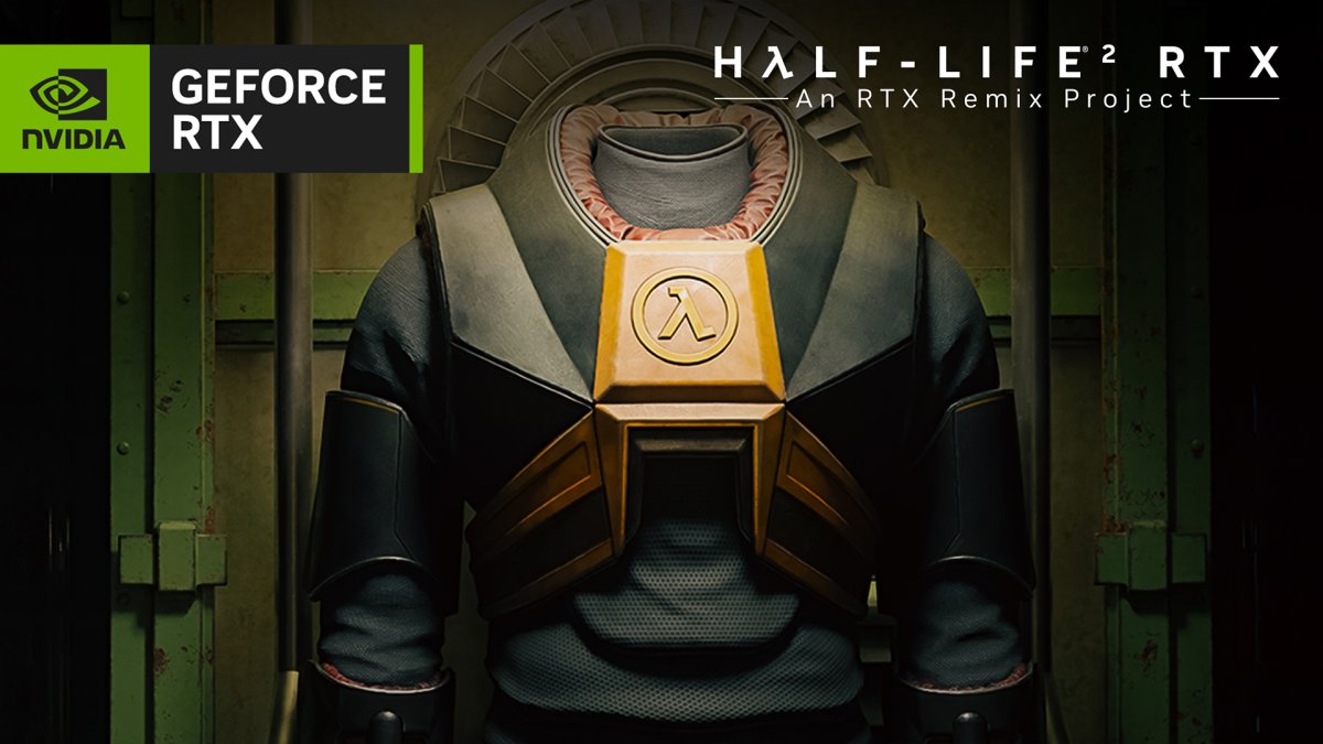 RTX Remix 1.5 : NVIDIA intègre RTX IO et allège Half-Life 2 RTX de 30 Go